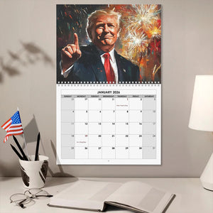 Funny Christmas Gift Trump 2026 Calendar HO82 66024