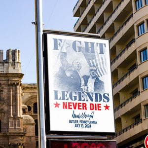 Fi**t Legends Never D** Trump 2024 Picture Frame Canvas Poster HO82 63104