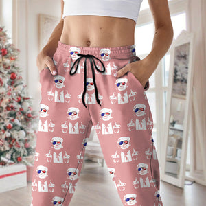 President Trump Middle Finger Sweatpants- MAGA Style LM32 65061