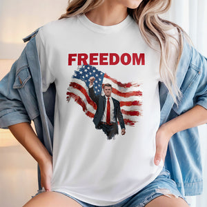 Freedom Stand With Charlie Kirk Bright Shirt HA75 64570