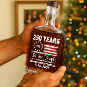 Celebrate Our America 250th Anniversary United States Semiquincentennial Whiskey Bottle HA75 897408