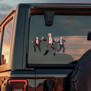 Trump Victory Dance Car Window Decal Sticker HA75 64626
