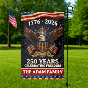 250 Years American Anniversary Flag 250th Anniversary USA Garden Flag CH07 910046