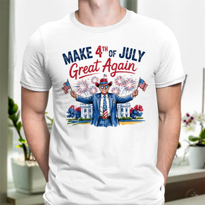 Donald Trump Make 4th July Great Bright Shirt TH10 64373
