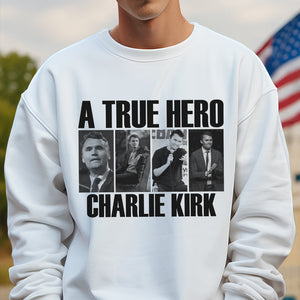 A True Hero Charlie Kirk Rest In Peace Bright Shirt HO82 65766
