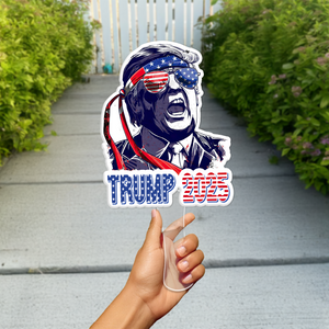 American Trump Independence Day Face Fans Funny Personalized Gift LM32 65341