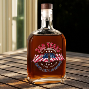 American 250 Years Semiquincentennial – Patriotic Gift 2026 Whiskey Bottle LM32 895267