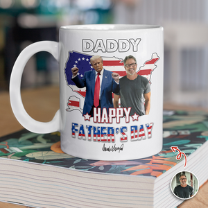 Custom Photo Trump Dad & Mom Mug – Happy Mother’s Day & Father’s Day LM32 897995