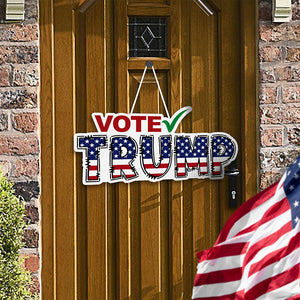 Vote Trump Shape Doorsign TH10 63337