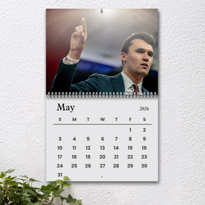 Charlie Kirk Calendar 2026 Turning Point USA Inspirational Wall Calendar LM32 65791