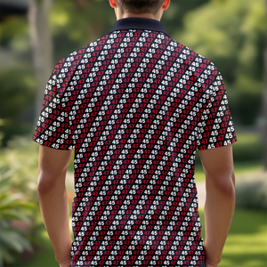 MAGA 45 47 Trump Holiday Golf Polo Shirt Gift For Golfers HO82 66026