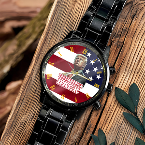 Custom Donald Trump Photo Make America Great Again Wrist Watch HA75 64398