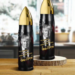 Custom Name Let's Make America Great Again Trump B-Tumbler N369 62728