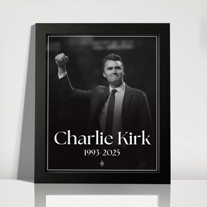 Pray For Charlie Kirk 1993 - 2025 Memorial Picture Frame TH10 64435