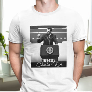 Free Speech Human Rights For Charlie Kirk Shirt TH10 64395