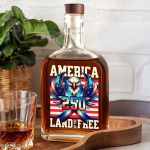 America 250 USA Freedom Liberty Whiskey Bottle HA75 897288