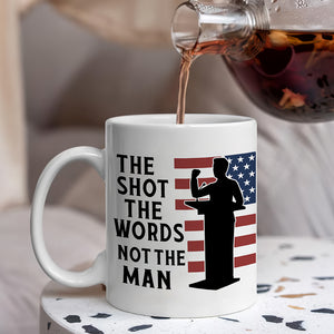 Christian Faith Political, Support Liberty and Human Rights Charlie Kirk White Mug HO82 65886