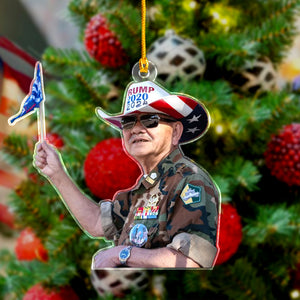 Custom Photo Trump Lovers Acrylic Ornament N304 HO82 65158