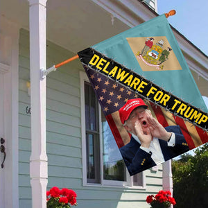 America States For Trump 2024 MAGA House Flag HO82 62590