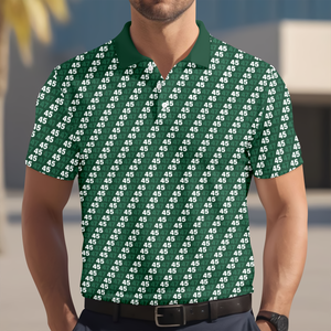 MAGA 45 47 Trump Holiday Golf Polo Shirt Gift For Golfers HO82 66026