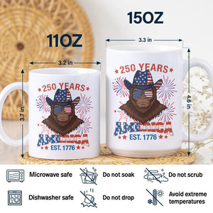 America 250 Years White Mug TH10 894625