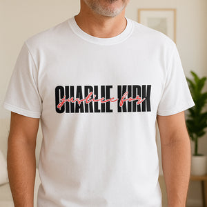 Justice For Charlie Kirk America Patriot Memorial Bright Shirt LM32 65601