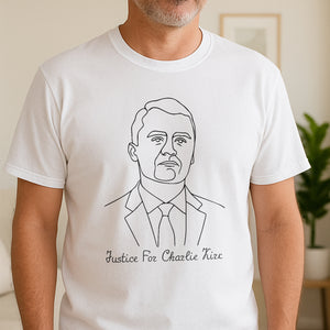 Justice For Charlie Kirk Ideas Are Bulletproof Bright Shirt LM32 65605