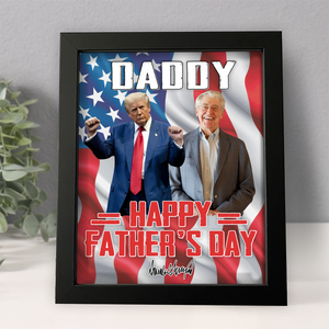 Custom Photo Trump Mom Happy Mother's Day Picture Frame LM32 65313
