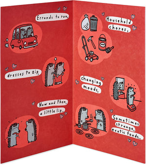 Birthday Card for Husband (Crazy Life)