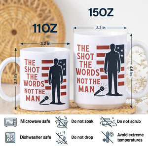 Pray For Charlie Kirk Liberty And Human Rights White Mug HO82 65752