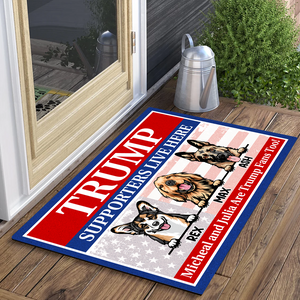 Trump Supporters Live Here Doormat T368 HA75 63388