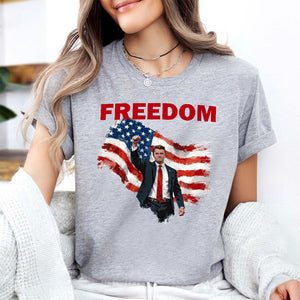 Freedom Stand With Charlie Kirk Bright Shirt HA75 64570
