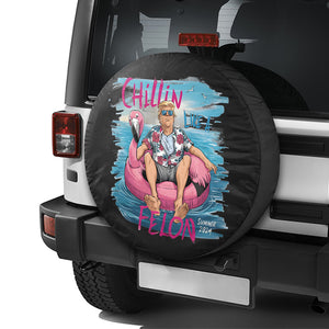 Chillin Like A Felon Trump 2024 Tire Cover TH10 63003