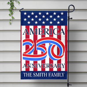 America 250th Anniversary Personalized Garden Flag HA75 897536