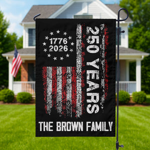 America 250th Birthday US Flag 250 Years We The People Garden Flag HA75 897390