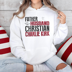 Father Husband Christian Charlie Kirk Conservative Christian Bright Shirt LM32 65415