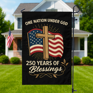One Nation Under God America 250 Years Garden Flag TH10 894841
