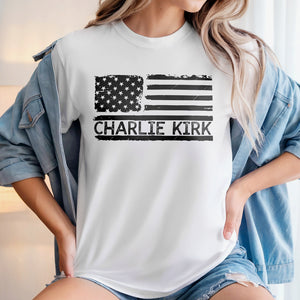 Charlie Kirk Memorial Bright Shirt HA75 644014