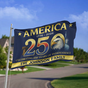 Personalized American Flag - America 250th Anniversary Double-Sided Flag HO82 900996
