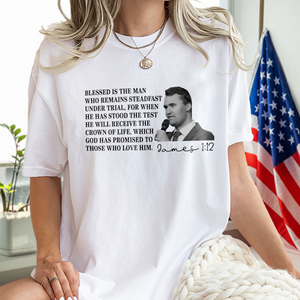 Prayers Up for Charlie Kirk – Honor a True Patriot Bright Shirt LM32 65543