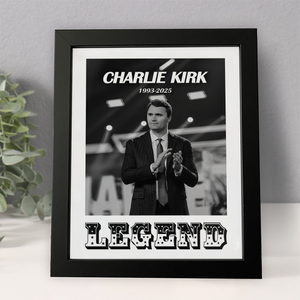 Charlie Kirk Legend Picture Frame TH10 64465