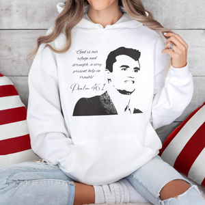 Charlie Kirk - God Is Our Refuge Verse Memorial Bright Shirt LM32 65419
