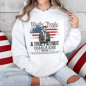 True Patriot Charlie Kirk 1993-2025 Memorial Bright Shirt CH07 67402