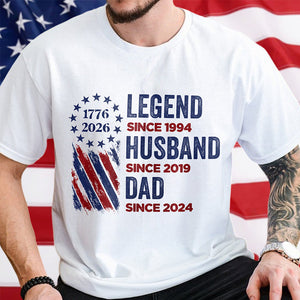 Personalized Legend, Husband, Dad And Grandpa Shirt HO82 901178