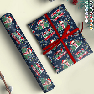 Coquette Bow Trump Christmas Wrapping Paper For Christmas Gift HA75 64142