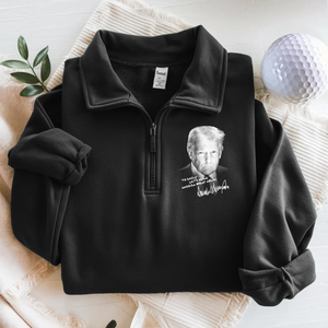 Custom Name Let's Make America Great Again Printed Zip Sweater TH10 64617