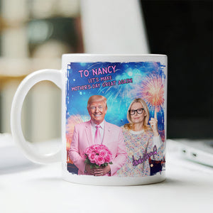 Custom Photo With Donald Trump White Mug Gift For Family CH07 67350