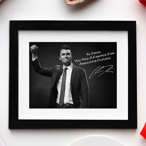 Charlie Kirk Photo - You are a Fighter For America’s Future Personalized Picture Frame CH07 67698