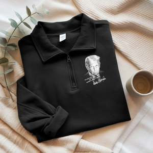 Custom Name Let's Make America Great Again Printed Zip Sweater TH10 64617