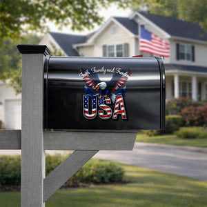 Personalized Faith, Family & Freedom America 250 Years Mailbox Decal HO82 901010